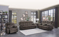 Madrona Double Reclining Loveseat in Dark Brown 9989DB-2 - Home Discount Furniture - NJ-linden