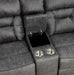 Madrona Hill Double Reclining Loveseat in Gray 9989GY-2 - Home Discount Furniture - NJ-linden