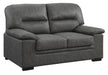 Michigan Loveseat in Dark Gray 9407DG-2 - Home Discount Furniture - NJ-linden