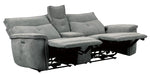 Tesoro Power Double Reclining Loveseat in Dark Gray 9509DG-2CNPWH* - Home Discount Furniture - NJ-linden