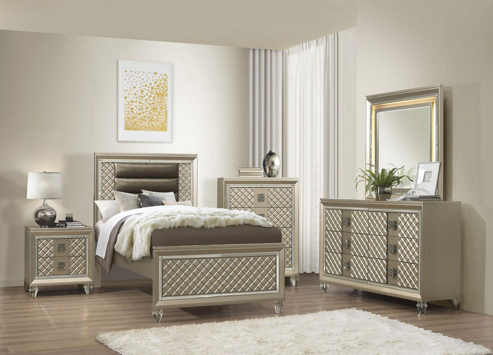 Youth Loudon Mirror in Champagne Metallic B1515-6 - Home Discount Furniture - NJ-linden