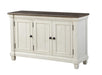 Granby Server in White & Brown 5627NW-40 - Home Discount Furniture - NJ-linden