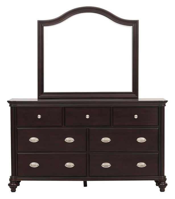 Marston Mirror in Dark Cherry 2615DC-6 - Home Discount Furniture - NJ-linden