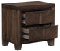 Parnell Nightstand in Rustic Cherry 1648-4 - Home Discount Furniture - NJ-linden