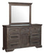 Taulon Dresser in Dark Oak 5438-5 - Home Discount Furniture - NJ-linden