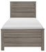 Waldorf Twin Panel Bed in Dark Gray 1902T-1* image
