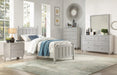 Wellsummer 5 Drawer Chest in Gray 1803GY-9 - Home Discount Furniture - NJ-linden