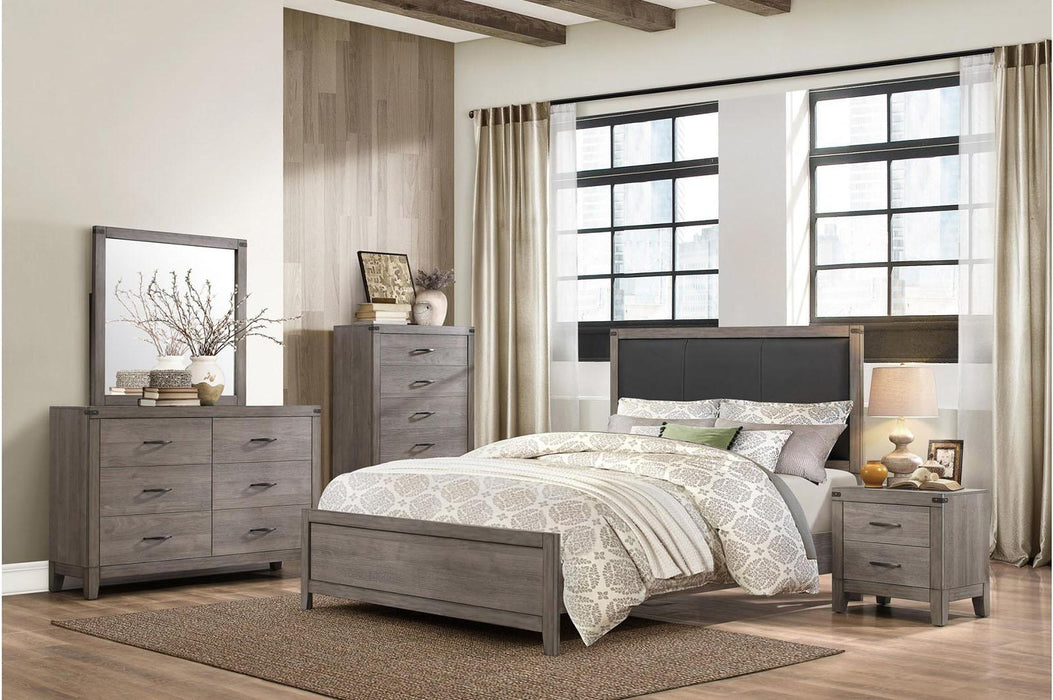 Woodrow 5 Drawer Chest in Gray 2042-9 - Home Discount Furniture - NJ-linden