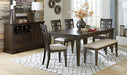 Makah Dining Table in Dark Brown 5496-78 - Home Discount Furniture - NJ-linden