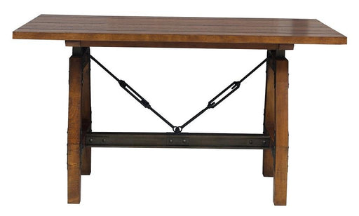 Homelegance Holverson Counter Height Table in Rustic Brown 1715-36 image