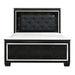 Homelegance Allura Full Panel Bed in Black 1916FBK-1* image